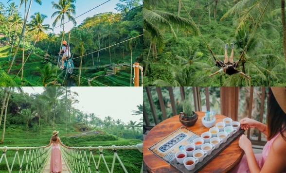 【冬休み早割♪】テガラランフォトジェニックツアー+ウブド散策